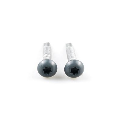 Apoyo personalizado Servicio de atención al cliente de contacto auto-perforación tornillos negros para la construcción