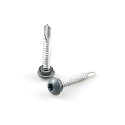 Apoyo personalizado Servicio de atención al cliente de contacto auto-perforación tornillos negros para la construcción