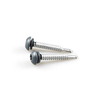 Apoyo personalizado Servicio de atención al cliente de contacto auto-perforación tornillos negros para la construcción