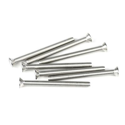 Metric SUS316 M5 tornillo de la máquina 70mm plano Phillips Din965 para calentador de agua solar fácil