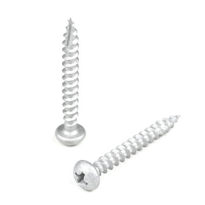 Metric GB estándar Ss410 de acero inoxidable tipo 17 tornillos de cubierta 4.1x35 pequeños Phillips