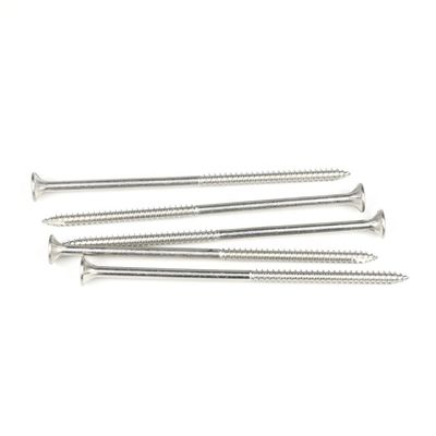 200 mm de acero inoxidable Kit de variedad de tornillos de madera para barandillas de protección de madera