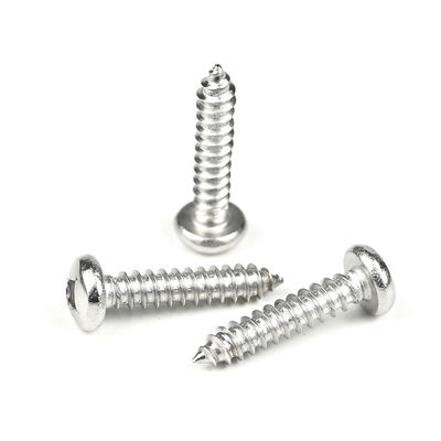 100% QC probado 304 de acero inoxidable cabeza de la cacerola de auto-apertura tornillo 8 X20 con accionamiento cuadrado