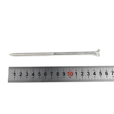 200 mm de acero inoxidable Kit de variedad de tornillos de madera para barandillas de protección de madera