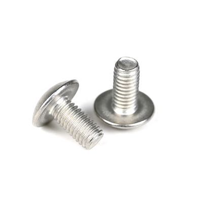 Tela de corte plano de la cabeza estilo de acero inoxidable truss de metal Phillips Cruz Recesse tornillo de máquina