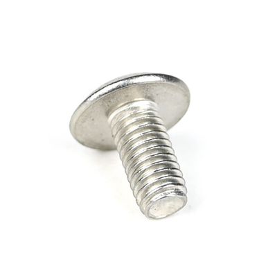 Tela de corte plano de la cabeza estilo de acero inoxidable truss de metal Phillips Cruz Recesse tornillo de máquina