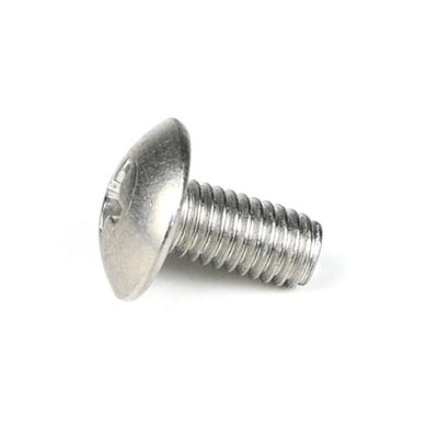 Tela de corte plano de la cabeza estilo de acero inoxidable truss de metal Phillips Cruz Recesse tornillo de máquina
