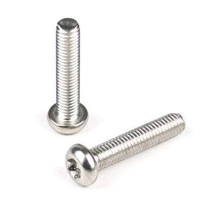 SUS304 Cabeza para cortar hilos Torx M5 X 20mm Tornos para máquinas para estanterías Zinc acabado