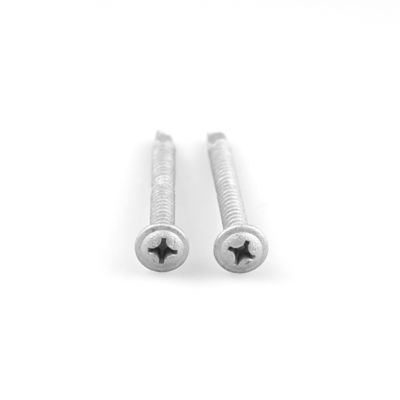 Corazón de panela de acero inoxidable de la oblea, tornillo de perforación automática A2 Phillips 304 Bi-metal 5.5x60