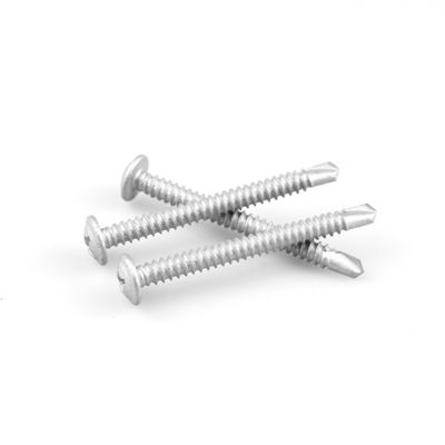 Corazón de panela de acero inoxidable de la oblea, tornillo de perforación automática A2 Phillips 304 Bi-metal 5.5x60