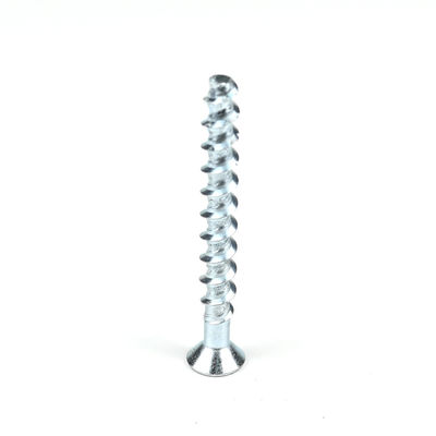 Hex Socket cabeza plana tornillos de tornillo de hormigón de acero al carbono para la instalación