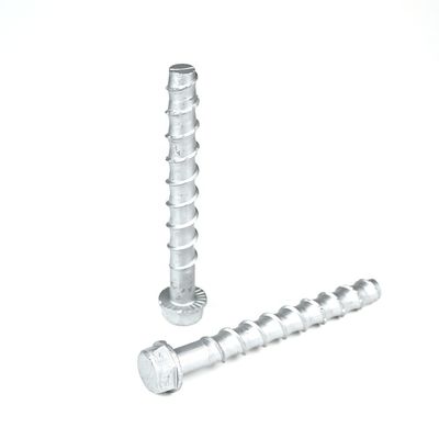 5/8x6' de acero inoxidable Hex auto-apertura de hormigón tornillos de anclaje de tornillo para la fijación de barandillas