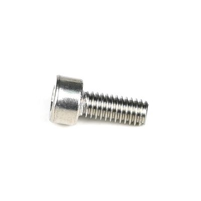 100% QC probado M4 X 10mm Fillister Head Hex Socket máquina de tornillo para el estante de la mercancía