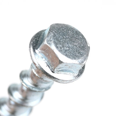 Finalización plana M8 tornillo hexadecimal de trabajo pesado autoapertura tornillos de hormigón pernos de anclaje de hormigón