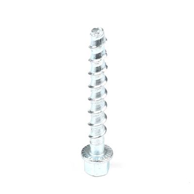 M8 de acero Hex cabeza de brida de hormigón vertical roscado para fijar el techo
