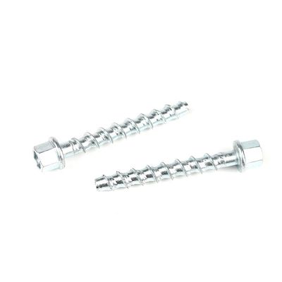 M8 de acero Hex cabeza de brida de hormigón vertical roscado para fijar el techo