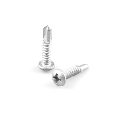 Unidadek SS 304 Bi Metal Pan Head Phillips Autoderección St5.5 para el sujetado de metopes