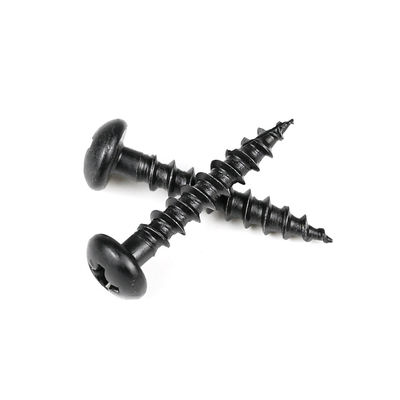 Finish negro de acero inoxidable de cartón de alfiler con revestimiento de tornillo personalizado para personalizado