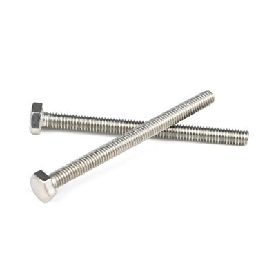 Acero inoxidable A4 316 Full Thread Hex Din 933 Cerrojo Máquina de sujeción solar Cerrojo M4x50