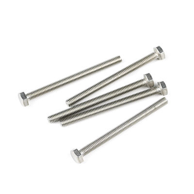 Acero inoxidable A4 316 Full Thread Hex Din 933 Cerrojo Máquina de sujeción solar Cerrojo M4x50