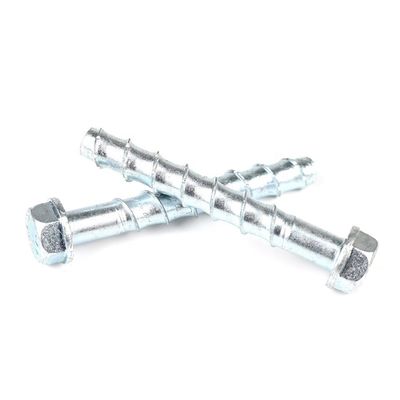 Tornos de hormigón con cabeza hexadecimal de autoperforación personalizables para fijación de hormigón pesado