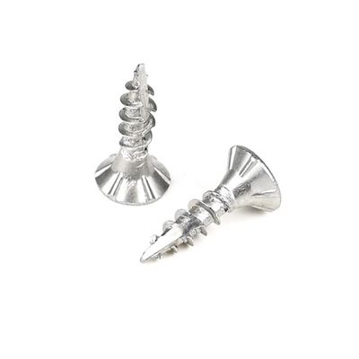 Parafusos Inox doble cabeza de contrafuerte torso tornillo de cartón de hierro para cubierta de acero inoxidable