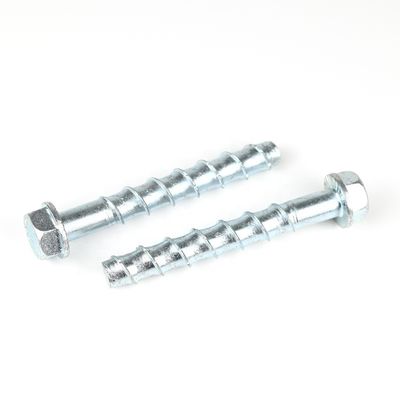 Tornos de hormigón con cabeza hexadecimal de autoperforación personalizables para fijación de hormigón pesado