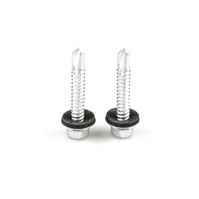 Término de pago T/T A4 de acero inoxidable Hex cabeza Bimetallic ST6.3 tornillo de auto-perforación Epdm Lavadora para la placa de techo