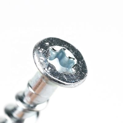 Instalación Acero carbono Blanco Zincado Torx Countersunk auto perforación de hormigón tornillos de perforación