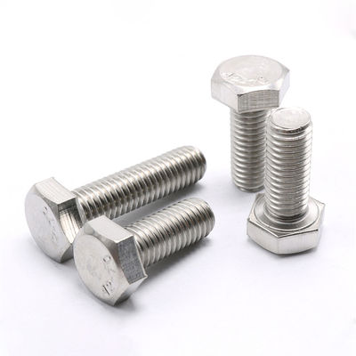 M4 M5 M6 M8 M10 Bolsas de acero inoxidable hexadecimal A2 Din933 para el montaje del sistema solar
