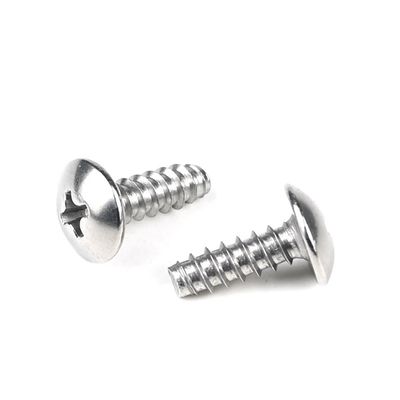 Parafusos de autoapertura de chapa de metal de 12 mm con accionamiento Phillips y cabeza redonda