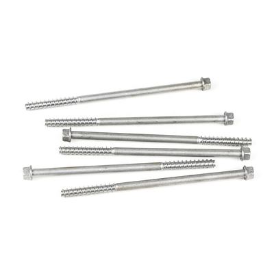 Instalación de chapa de metal Combinación conductor Hex Lavadora Galvanizado tornillo de auto-apogamiento