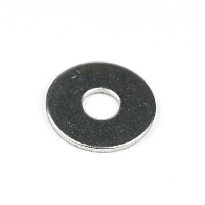 Zinc acabado SUS304 de acero inoxidable Lavadoras planas 6.0*20*1.5 para tornillo de perforación automática