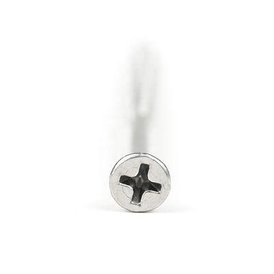 Raspert Finish 75 mm Phillips contra cabeza hundida tornillos de tablero de hierro para la construcción de madera