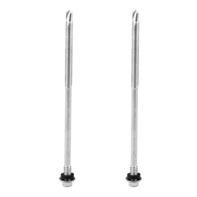 Acero inoxidable Bi Metal Hex Flange Head Panel de sándwich de 140 mm de longitud tornillo de perforación para laminado de sándwich