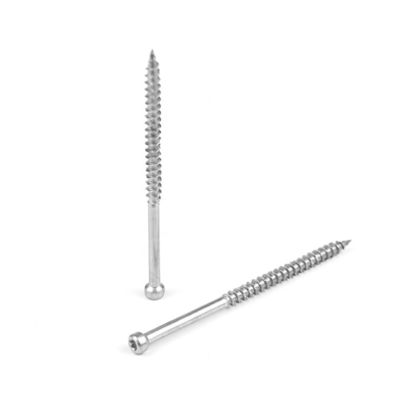 Fabricación exquisita Fillister Torx tornillos de cubierta para el tablero de partículas y el tablero de astillas de madera