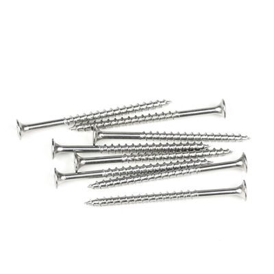 Sus410 de acero inoxidable tornillo de madera Phillips Bugle Pared seca de auto-apagado tornillo de madera 4.2x65mm