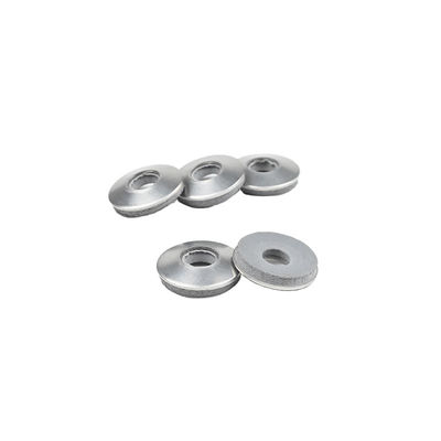 Silencio seguro Hex Perforación tornillo Paraguas Lavadora Gris Neoprene Apoyado Lavadores de sellado