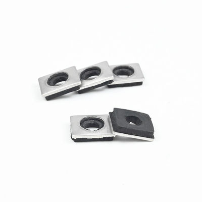 Lavadora de acero inoxidable 304 con juntas cuadradas de caucho y material EPDM impermeable