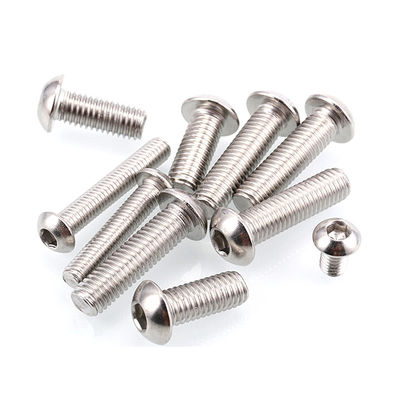 ISO 7380 A2 70 de acero inoxidable Allen Cerrojo M6 M8 M10 Sus304 Cerrojo cabeza del botón de la toma hexagonal