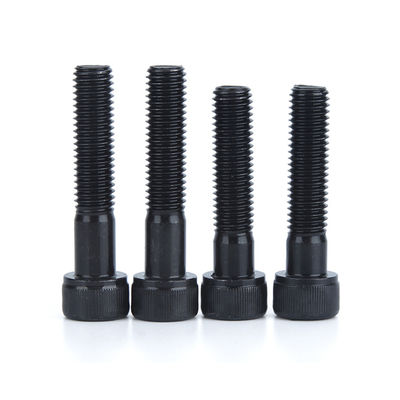 Cabeza de relleno de aleación de acero de óxido negro, conector hexagonal, perno de 30 mm a 400 mm, tipo de accionamiento llave Allen