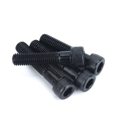 Cabeza de relleno de aleación de acero de óxido negro, conector hexagonal, perno de 30 mm a 400 mm, tipo de accionamiento llave Allen