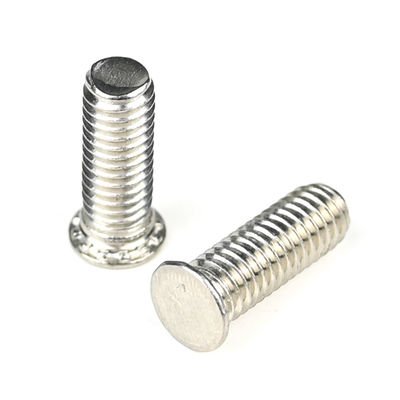 Apoyo personalizado 304 de acero inoxidable autobloqueo de cerradura de perno de tornillo con cabeza de chorro