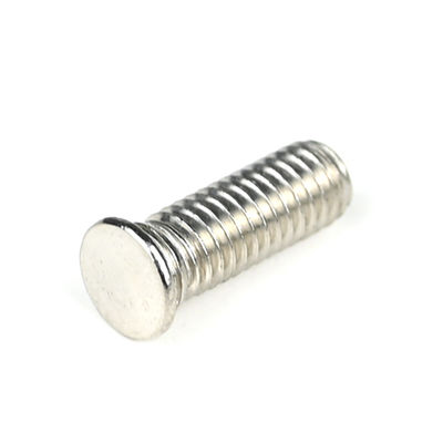 Apoyo personalizado 304 de acero inoxidable autobloqueo de cerradura de perno de tornillo con cabeza de chorro