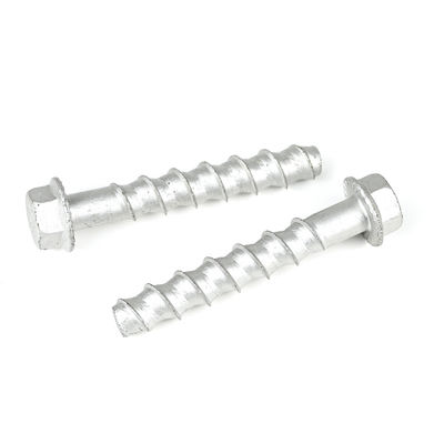 100% QC probado Hex Flange de acero inoxidable anclajes de hormigón perno para el sistema de soporte