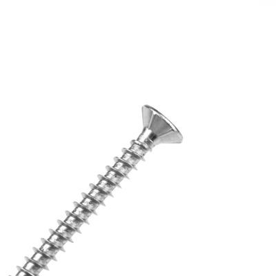 Copo cabeza Torx decking tornillos de acero inoxidable colados personalizado Placa de zinc negro plano