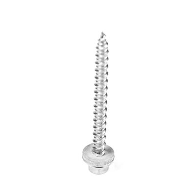 Torso de alta y baja rosca de madera con tornillo de cartón de hierro con lavadora EPDM 60 mm 100% probado por QC