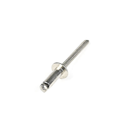 Tamaño personalizado Ss316 Cúpula de acero inoxidable contrafundido Rivet de pop de metal de extremo abierto Rivets ciegos