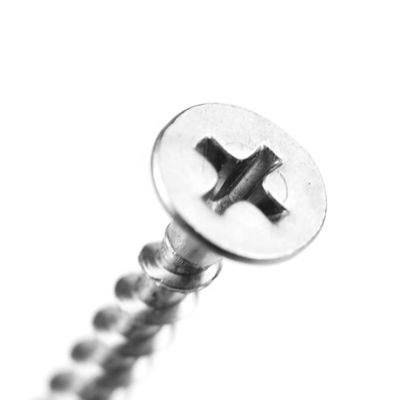 Cabeza de la corneta hexadecimal de madera de cartón de hierro tornillos de acero inoxidable Cabeza de estilo corneta