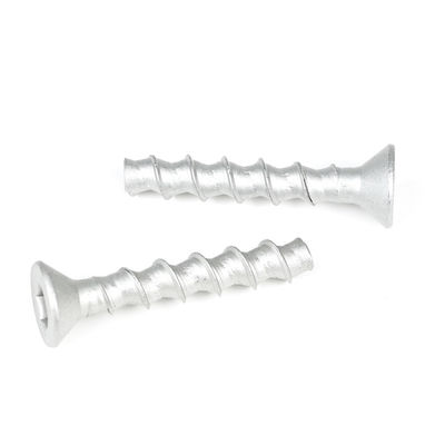 HEX Enchufe contraenchufe perno M8 60mm tornillo de hormigón enchufe plano anclaje de acero inoxidable